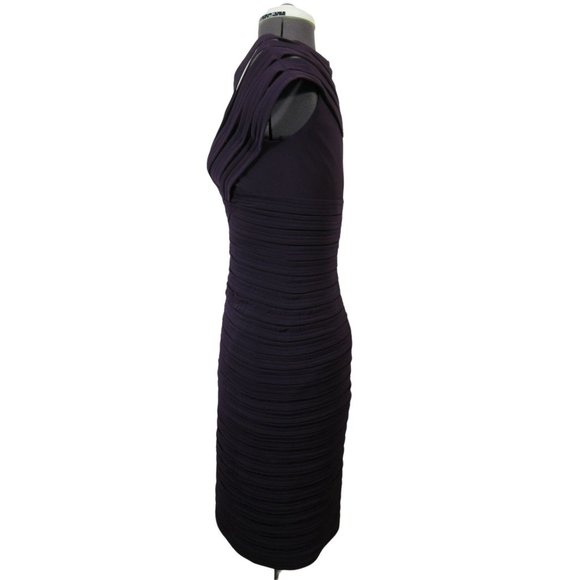 Cache purple bandage bodycon dress - Picture 2 of 12